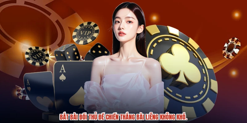 Bắt bài đối thủ để chiến thắng bài liêng không khó. Bắt bài đối thủ để chiến thắng bài liêng không khó.