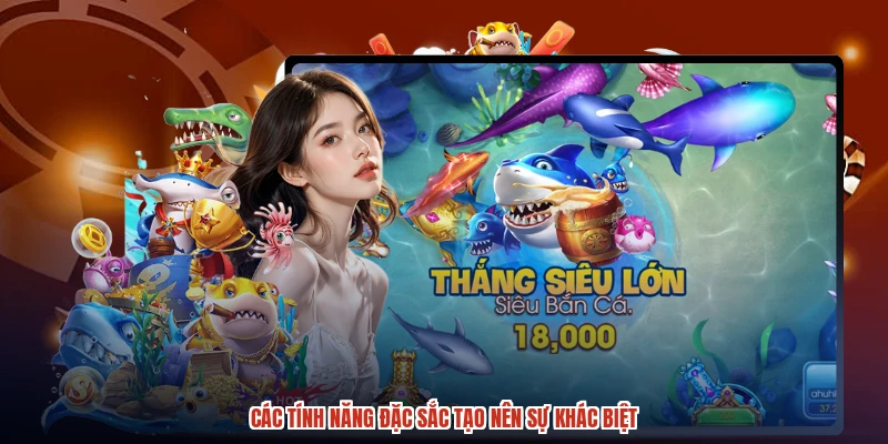 Các tính năng đặc sắc tạo nên sự khác biệt