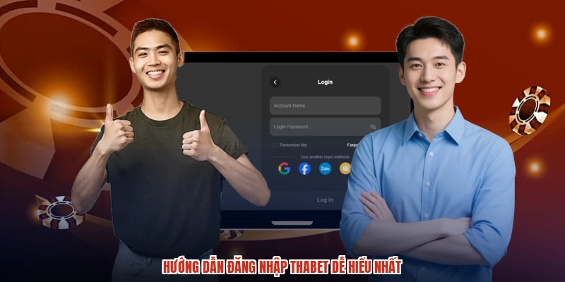 Hướng dẫn đăng nhập THABET dễ hiểu nhất Hướng dẫn đăng nhập THABET dễ hiểu nhất