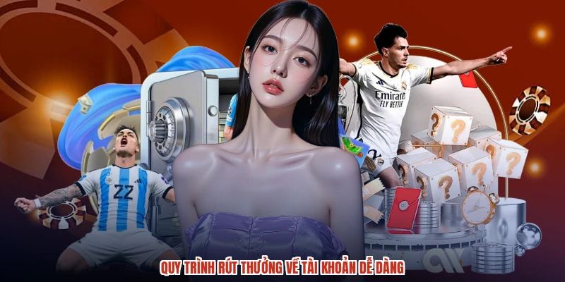 Quy trình rút thưởng về tài khoản dễ dàng Quy trình rút thưởng về tài khoản dễ dàng