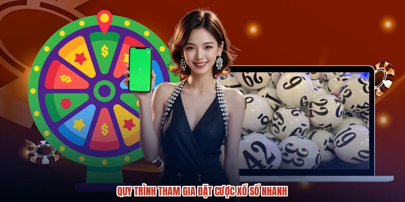 Quy trình tham gia đặt cược xổ số nhanh